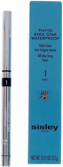 Sisley Paris Phyto-khol Star Waterproof Eye Pencil 1 Matte Onyx