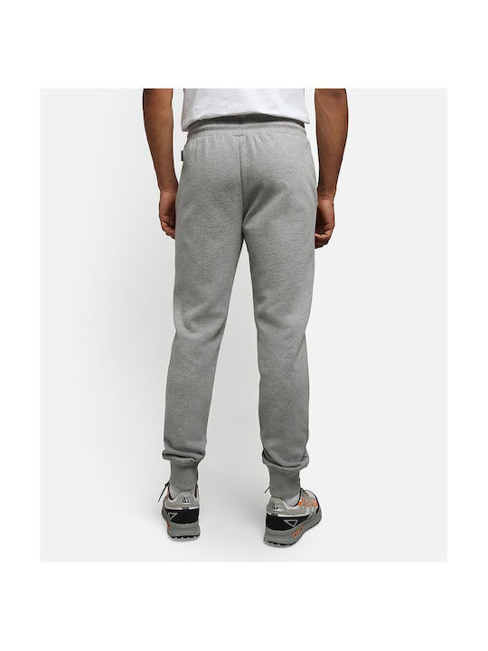 Napapijri Men's Sweatpants with Rubber Gray