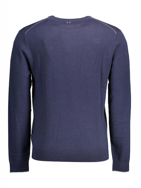 Napapijri Herren Langarm-Pullover Blau NP0A4GJU-176