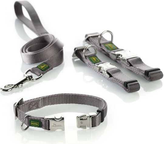 Hunter Dog Leash/Lead Strap in Gray color 1m