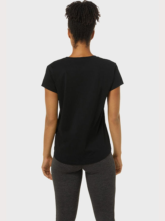 ASICS Feminin Sport Tricou Negru