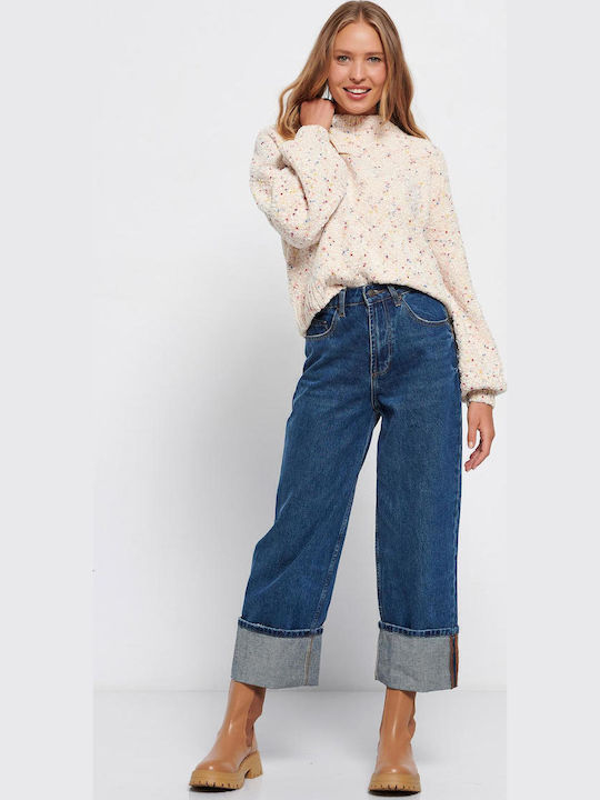 Ψηλόμεσο Γυναικείο Jean Παντελόνι σε Bootcut Εφαρμογή