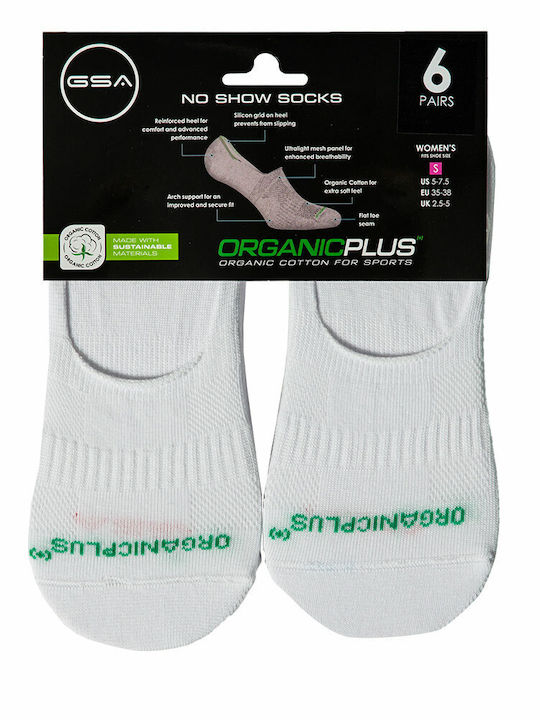 GSA Organicplus Athletic Socks Multicolour 6 Pairs