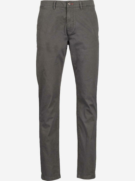 Hose Chino Elastisch Gray