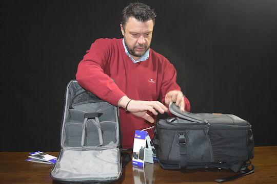 DIAT 150 Blue Camera Backpack