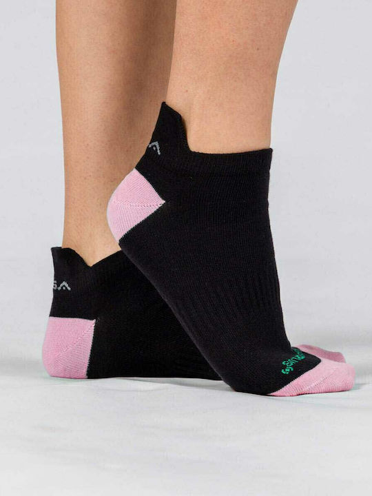 GSA Organicplus Athletic Socks Black 6 Pairs