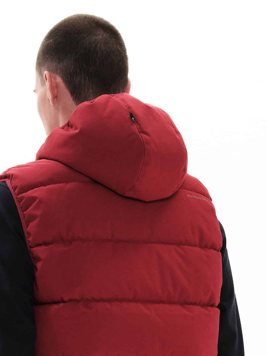 Безръкавно Мъжко Puffer Яке Червено