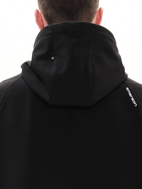 Winter Jacket Softshell Waterproof and Windproof Black