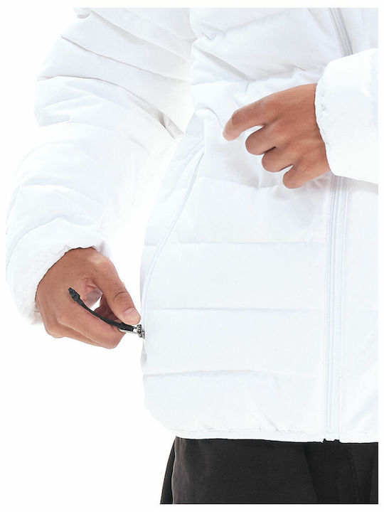 Winter Jacket Puffer White