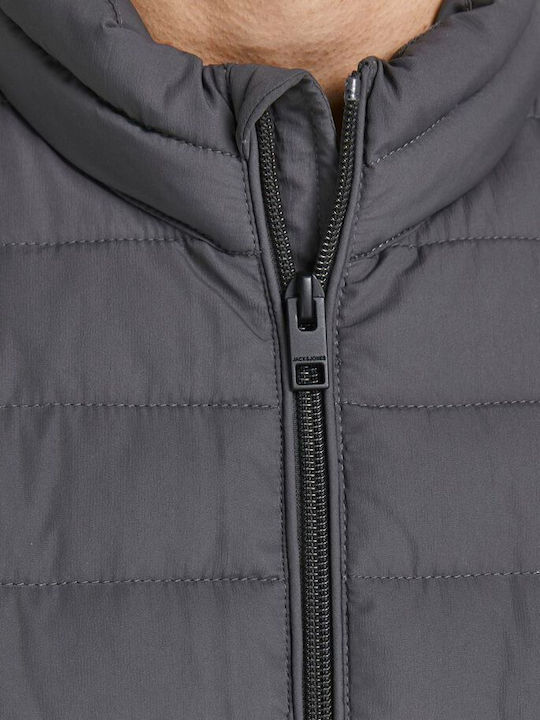 Sleeveless Jacket Puffer Gray