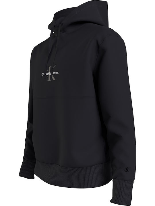 Sweatshirt mit Kapuze Schwarz
