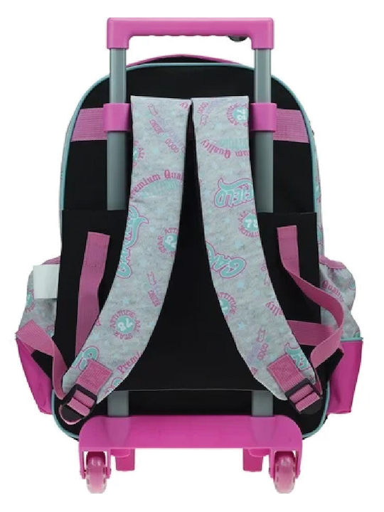Back Me Up School Bag Trolley Elementary, Elementary Gray with Water Bottle Holder 27Liters