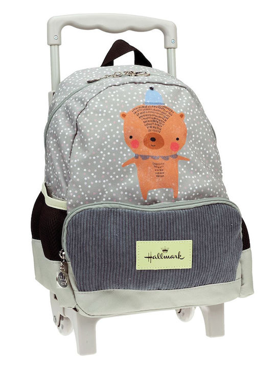 Hallmark School Bag Trolley Kindergarten in Gray color