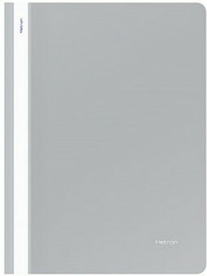 Metron Report File Holder for A4 Sheets Gray