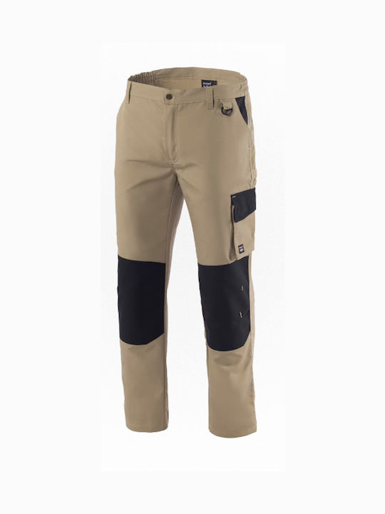 Axon Canvas Arbeitshose Beige