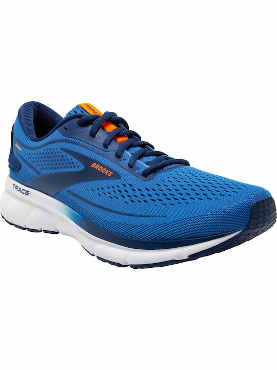 Brooks Trace 2 Ανδρικά Αθλητικά Παπούτσια Running Μπλε