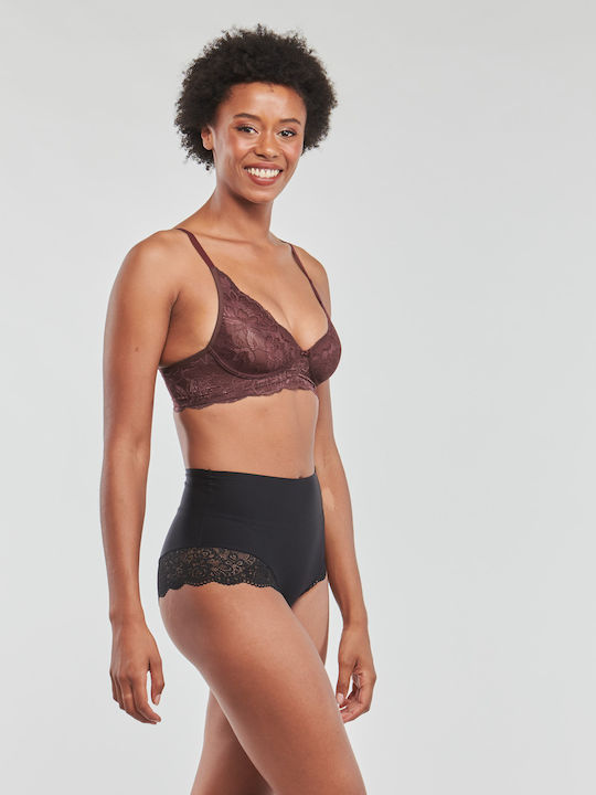 Amourette Charm Chocolate Bra without Padding & without Underwire