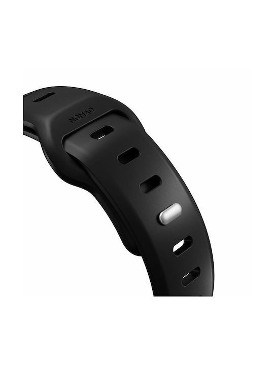 Nomad Slim Sport Λουράκι Σιλικόνης Μαύρο (Apple Watch 42/44/45mm)