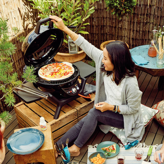 Outdoorchef P-420 G Minichef Tragbar Gasgrill Rost 39.5cmx39.5cmcm mit 1 cm 4.3kW