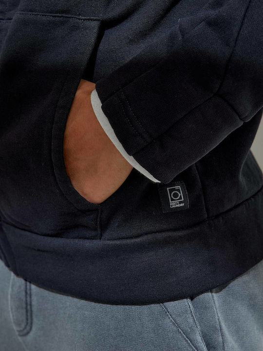 Men's Hooded Cardigan Black