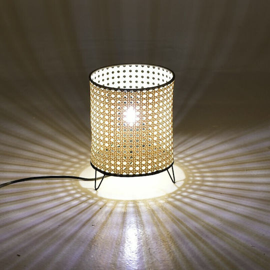 Click Dekorative Lampe mit Fassung für E27 Lampe Beige Click Dekorative Lampe mit Fassung für E27 Lampe Beige