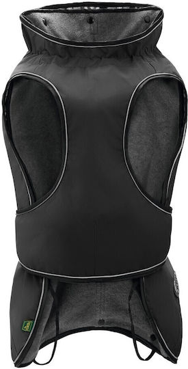 Hunter Norton 360 Uppsala Hundemantel Wasserdicht Schwarz mit Rückenlänge 35 cm.