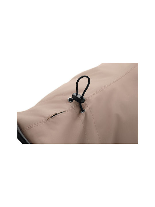 Hunter Norton 360 Uppsala Hundemantel Wasserdicht Braun mit Rückenlänge 35 cm.