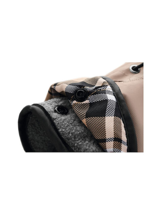 Hunter Norton 360 Uppsala Haine pentru câini Impermeabil Maro cu Lungimea Spateului 40 cm