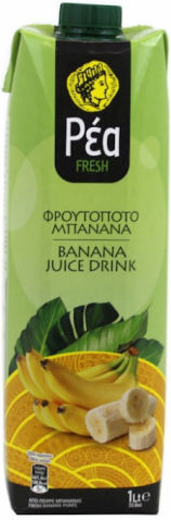 Ρέα Φρουτοποτό Fresh ΜΠΑΝΑΝΑ 1000ml