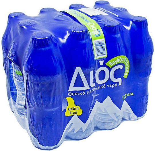 Διός Φυσικό Μεταλλικό Νερό 12x0.5lt