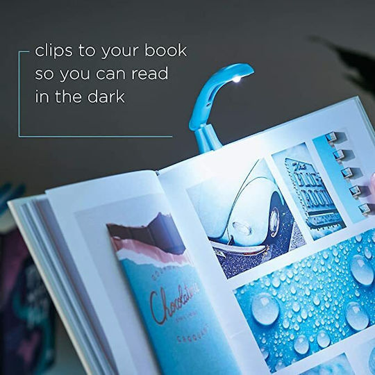 IF Book Light LED with Clip Blue