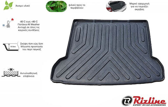 Rizline Trunk Mat Tray Type for Mercedes-Benz GLB 2020 Black