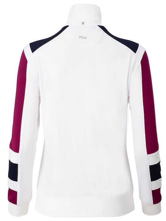 Fila Women's Cardigan with Zipper White