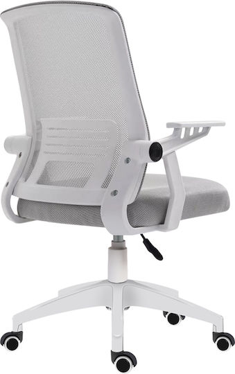 Zita Plus A1180W Bürostuhl mit Einstellbaren Armen Weiß / Grau