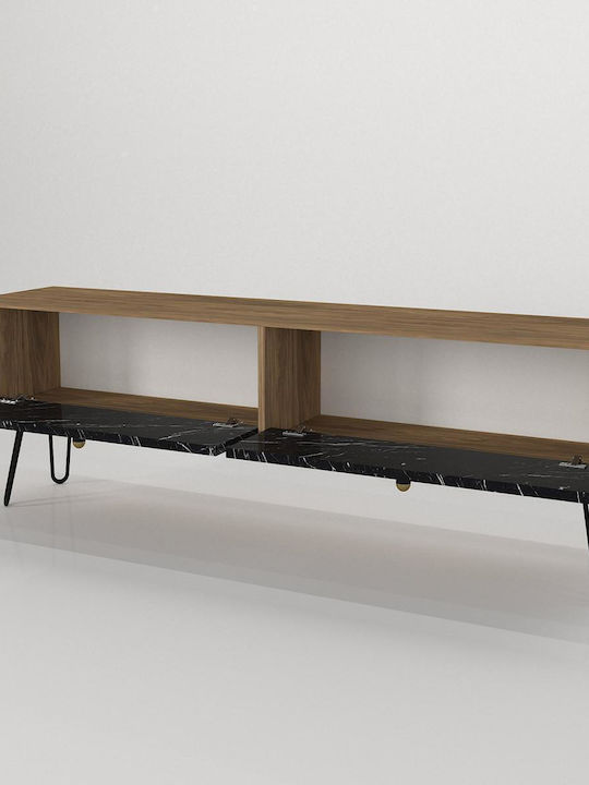 TV Stand Drima Natural and Black M160xD30xH45cm