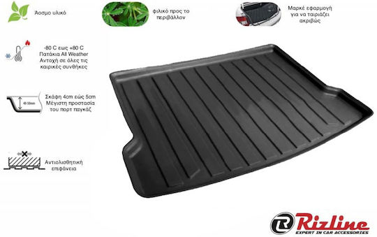 Rizline Trunk Mat Tray Type for Kia Ceed 2018 Black