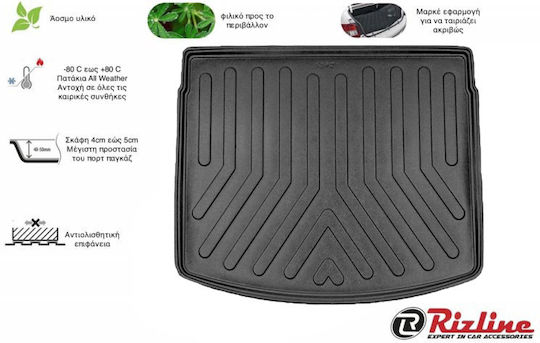 Rizline Trunk Mat Tray Type for Kia XCeed 2019 Black