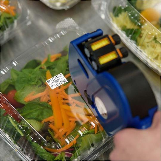 LG2LD Mechanical 2 Row Portable Label Maker Blue