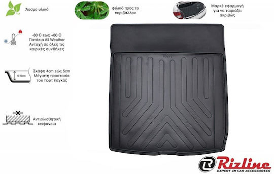 Rizline Trunk Mat Tray Type for Volvo S90 2016 Black