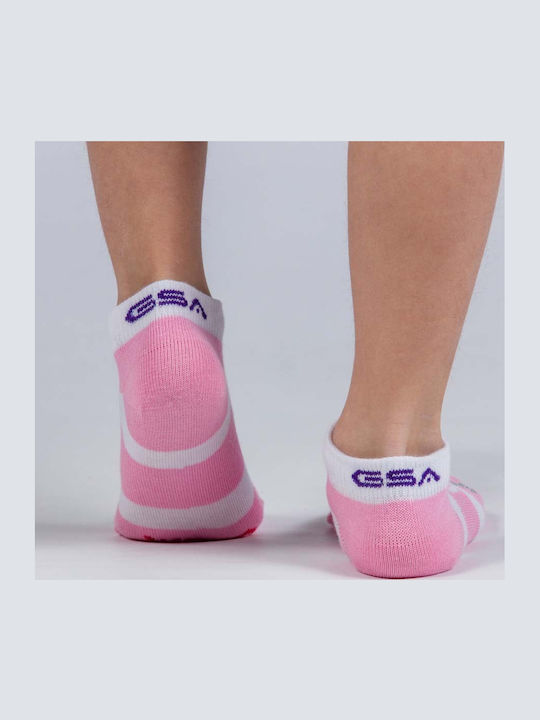 GSA Athletic Kids' Ankle Socks Purple 6 Pairs