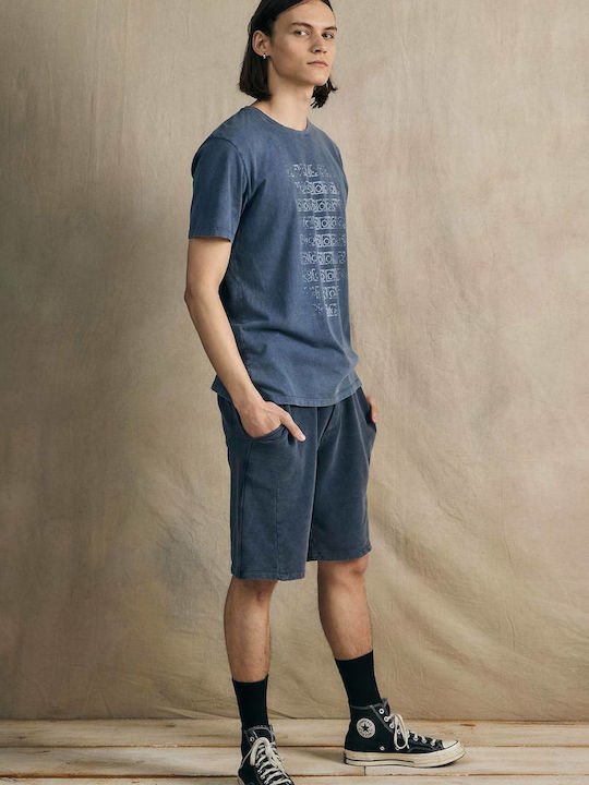 Herren Shorts Acid Blau