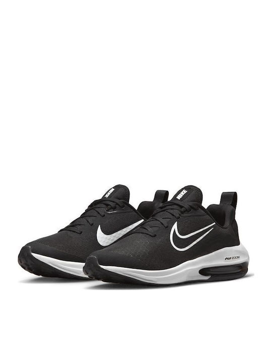 Zoom Arcadia 2 Kids Sports Shoes Running with Laces Black