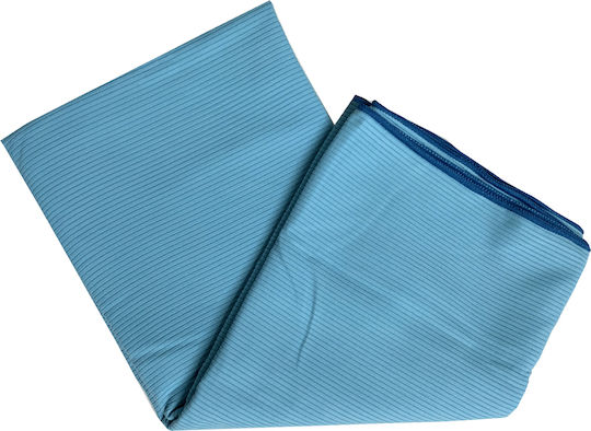 Solart Microfiber Body Towel 220gr/m² Light Blue Blue 175x110cm