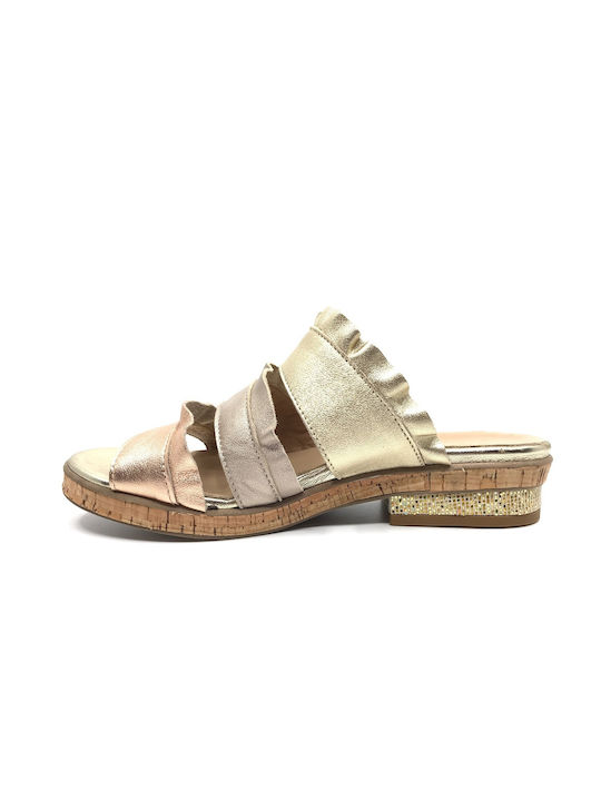 Paola Ferri Women's Sandals 4481 in Platinum Color