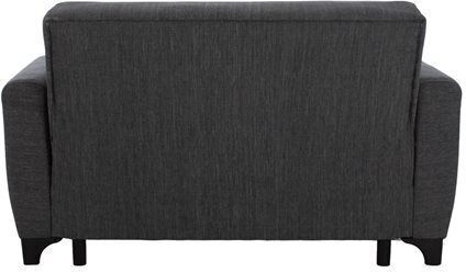 Hema Двуместен Диван Спалня Текстил Сив 190x84x88см.