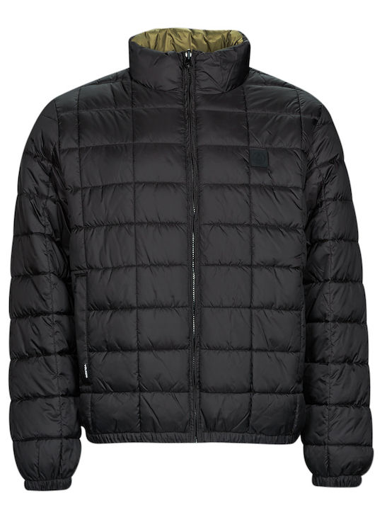 Walltzerd Μπουφάν Puffer Διπλής Όψης Μαύρο