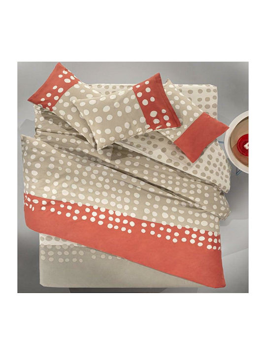 Guy Laroche Sheet Sets Queen 240x265cm. Katia Coral 4pcs