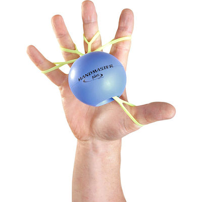 HANDMASTER PLUS HAND EXERCISE BALL IN 3 RESISTANCES SOFT - BLUE