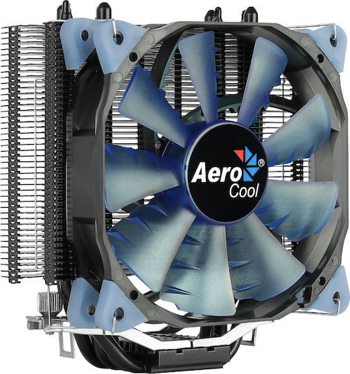 Aerocool Verkho 4 Dark Ψύκτρα Επεξεργαστή για Socket AM4/AM5/115x/1700 Μπλε