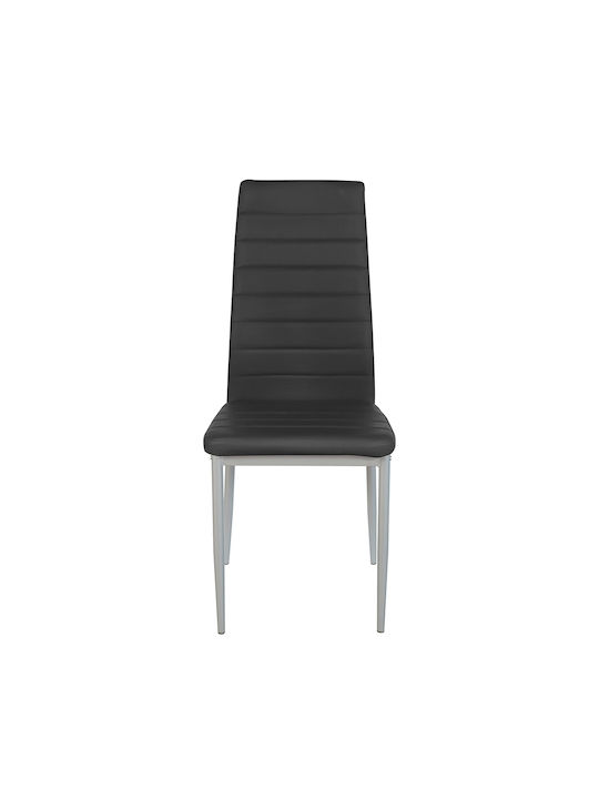 Rose Scaune Sala de mese Negre 1buc 53x39x96buc